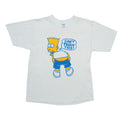 1990 Bart Simpson Can't Touch This Shirt Front