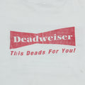 1980s Deadweiser Grateful Dead Shirt Front Detail 2