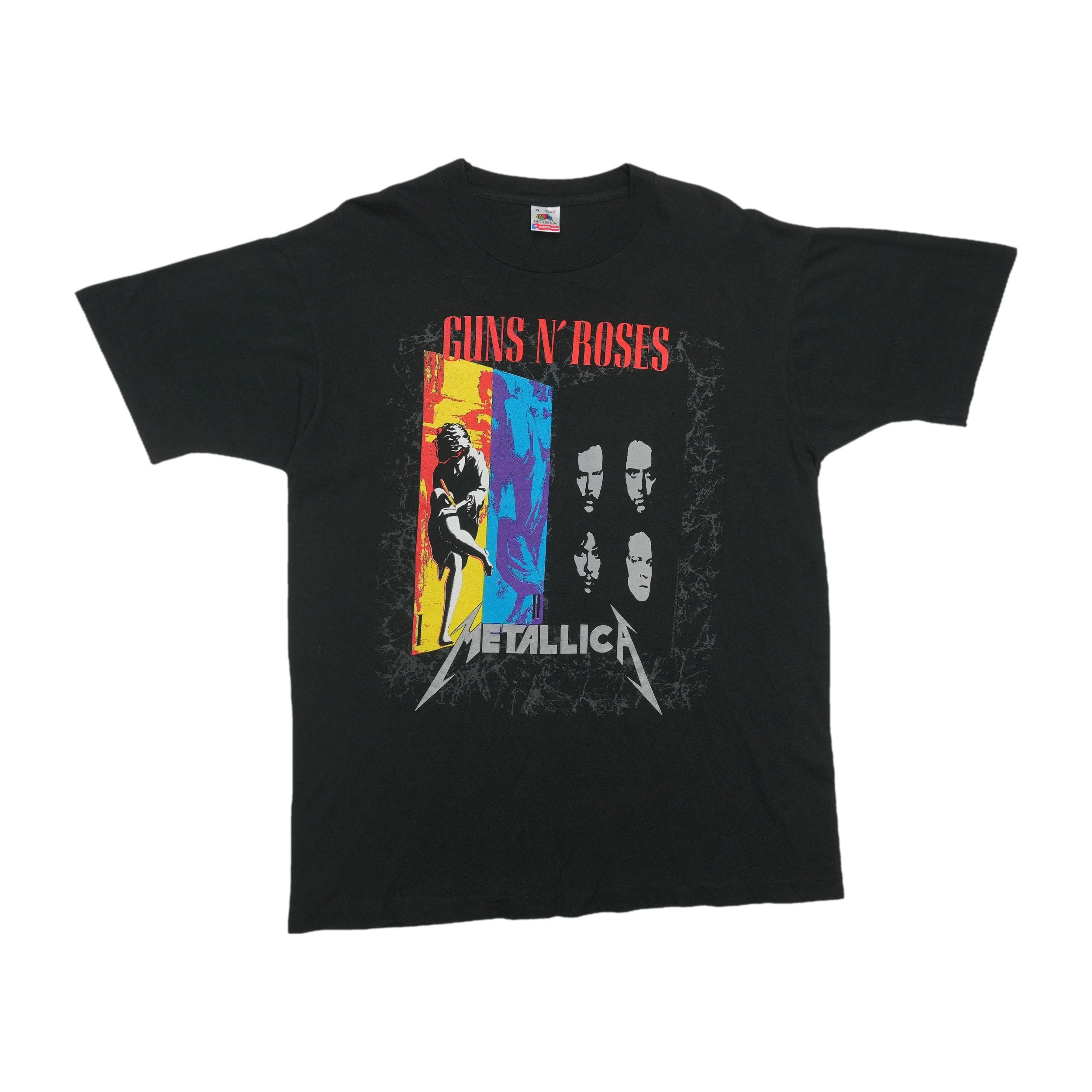 1992 Guns N Roses Metallica Faith No More Stadium Tour Shirt