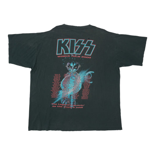 2000 KISS Farewell Tour Shirt Back