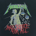 1988 Metallica And Justice For All Tour Sweatshirt Detail 2