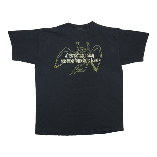 1999 Led Zeppelin A New Dawn Will Dawn Shirt Back