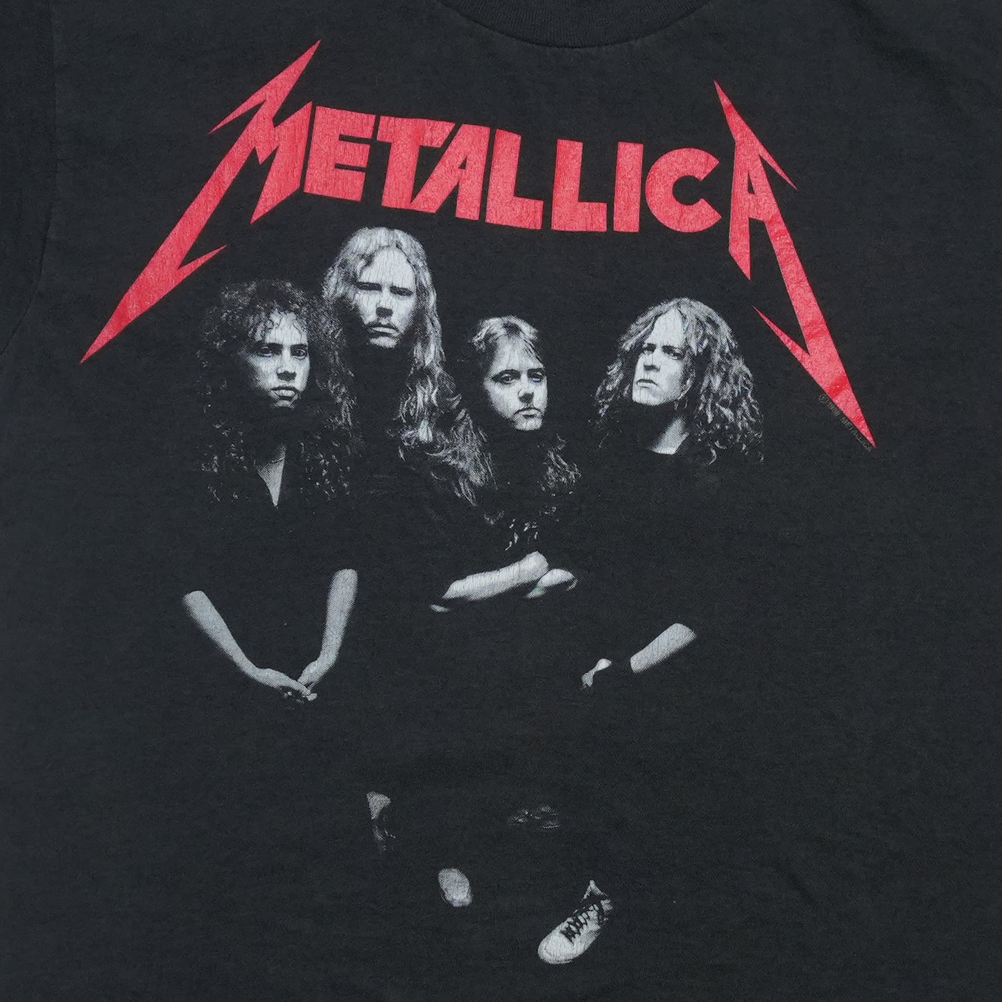 1988 Metallica Band And Justice For All Shirt Front Graphic