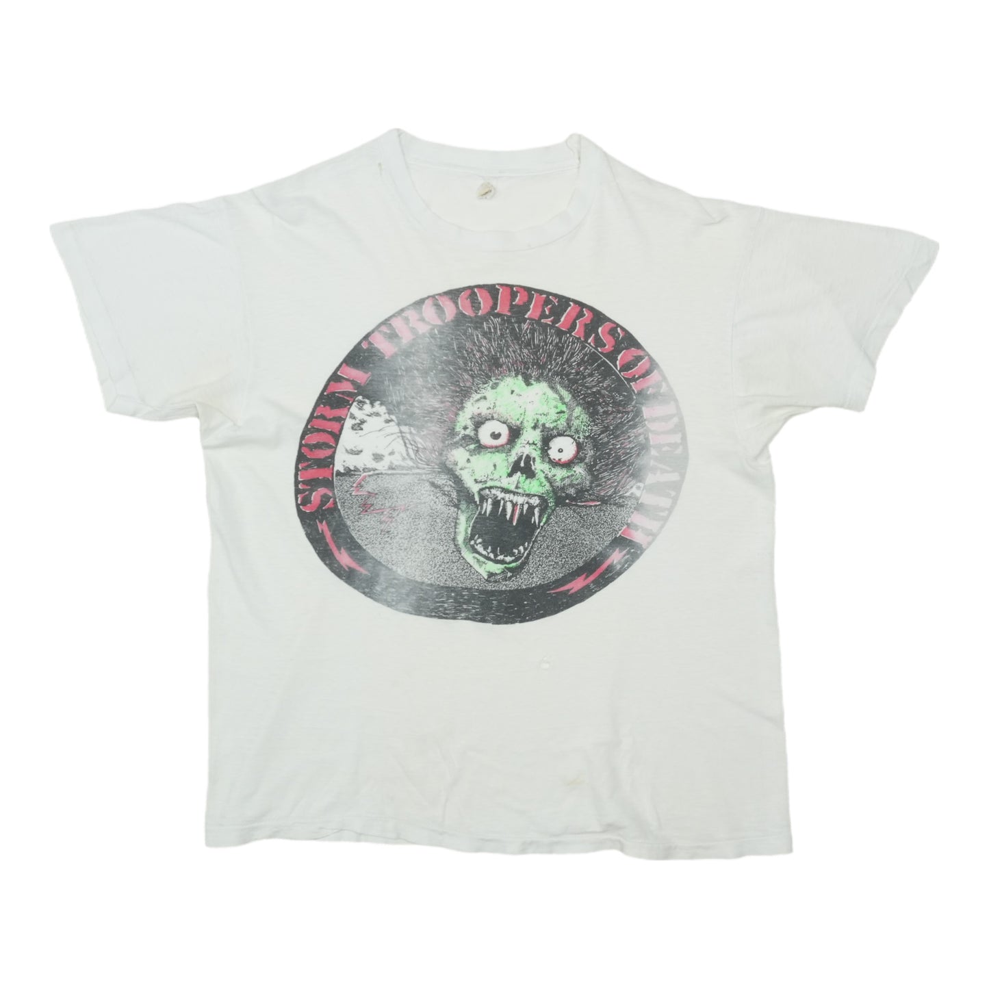 1980s Stormtroopers Of Death Shirt Front