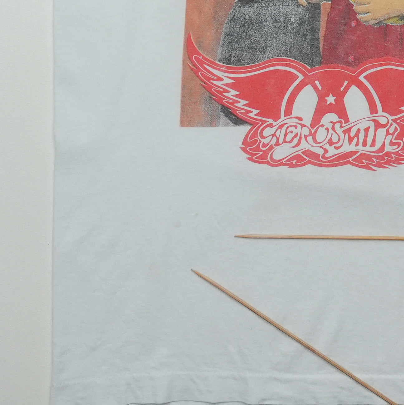 1989 Aerosmith Young Lust Shirt Detail