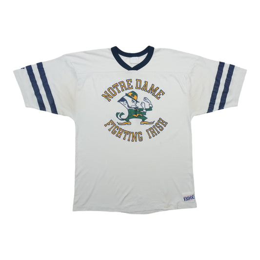 1980s Notre Dame Fighting Irish Bike Jersey Front