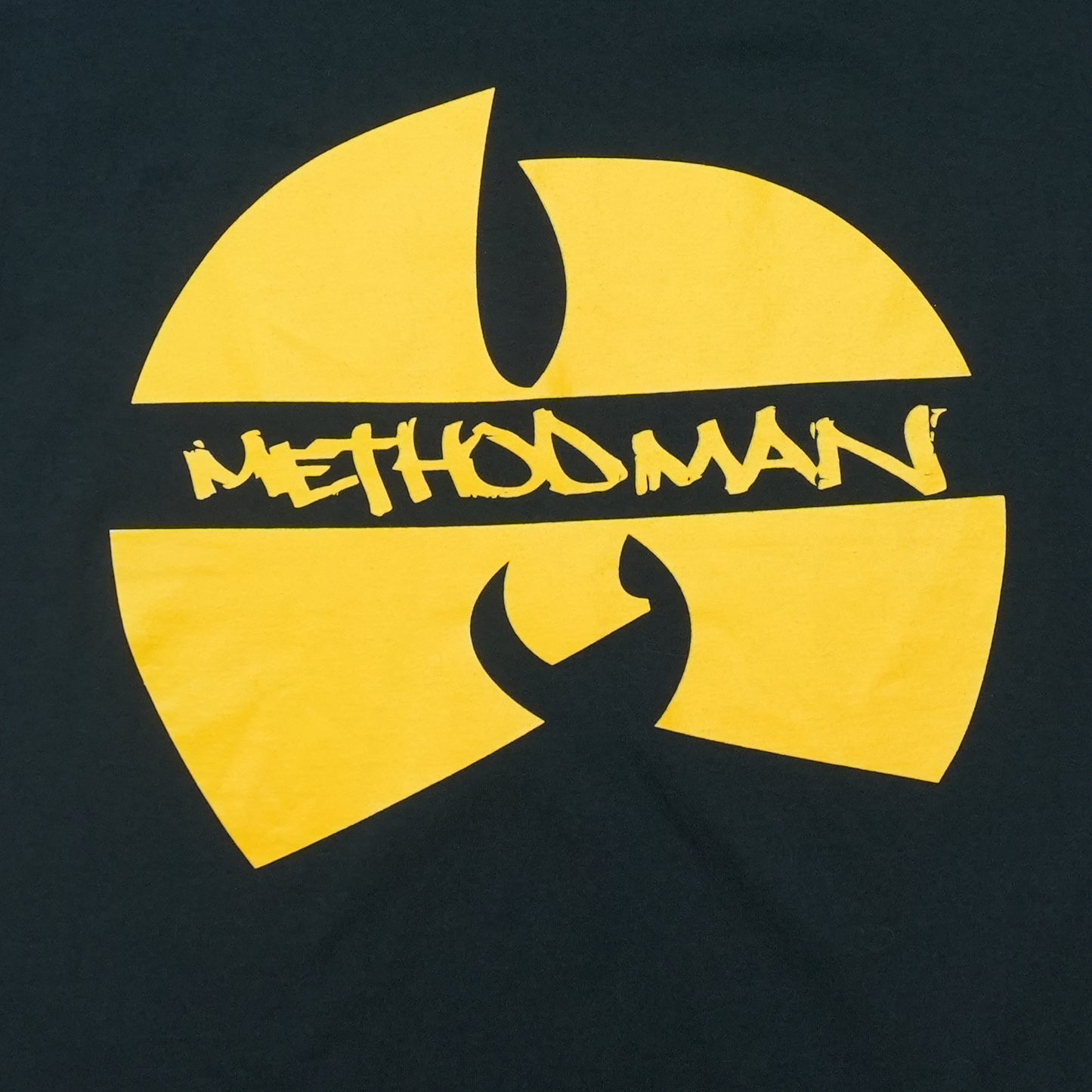 1990s Method Man Wu Tang Tour Shirt Front Graphic