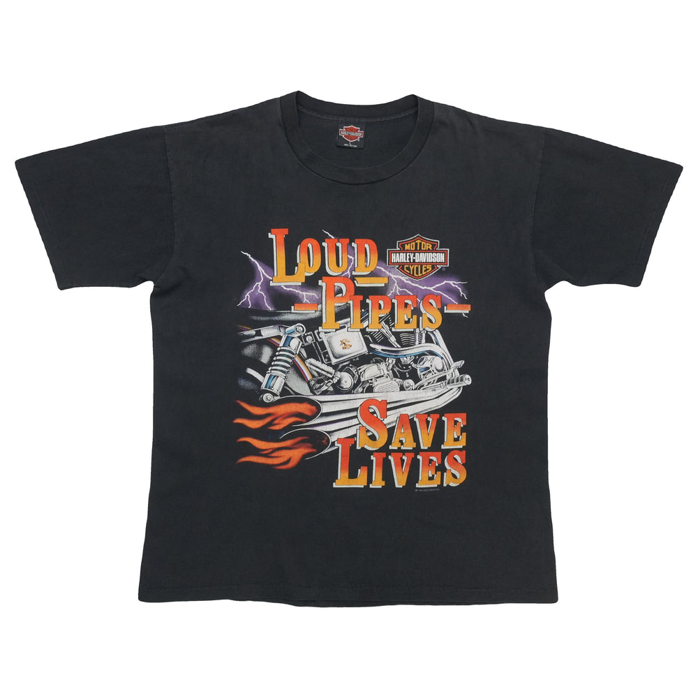 1994 Harley Davidson Loud Pipes Save Lives Shirt