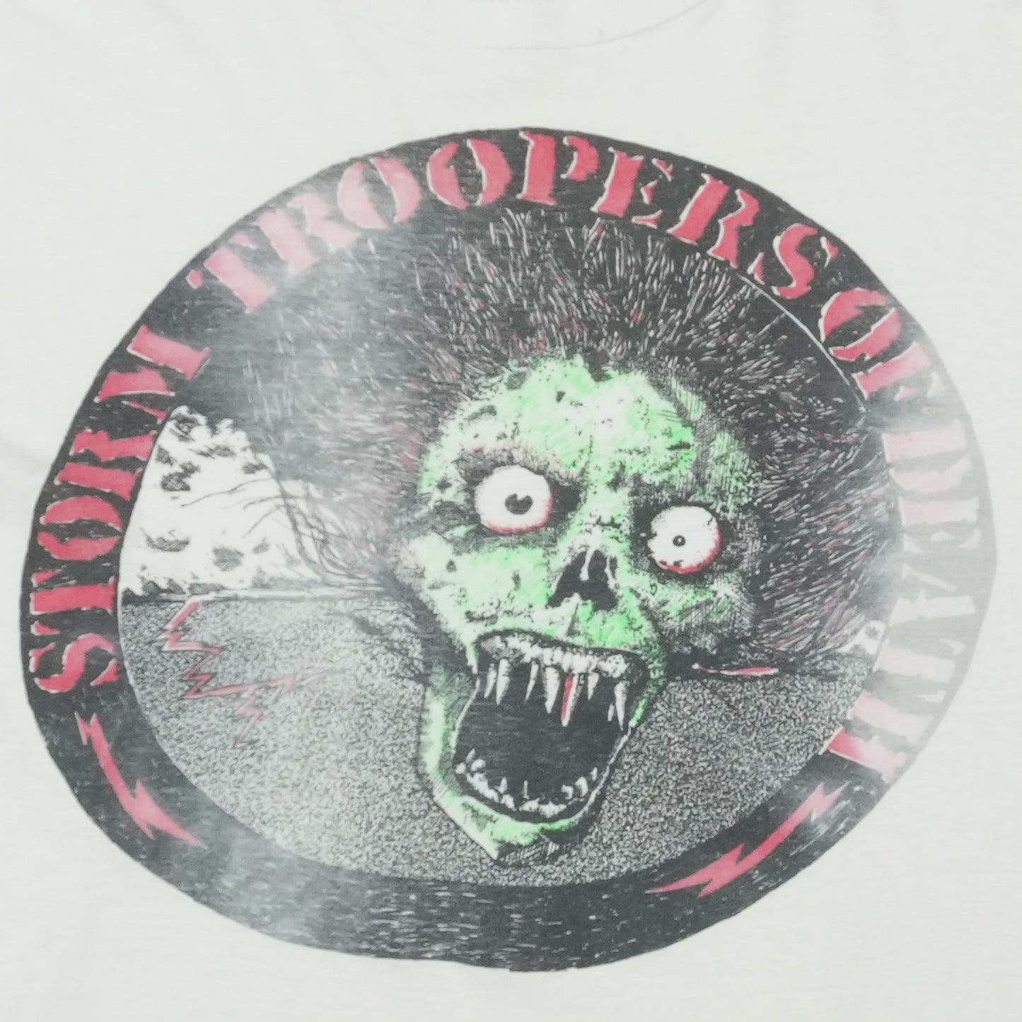 1980s Stormtroopers Of Death Shirt Detail 2
