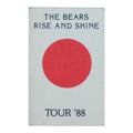 1988 The Bears Rise and Shine Tour Event Backstage Pass - front