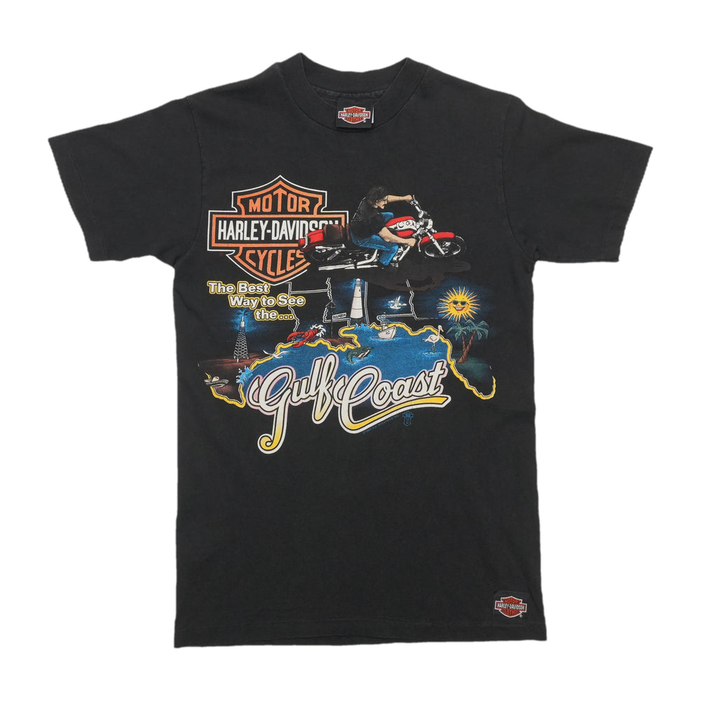 1989 Harley Davidson Iowa Park Texas Shirt Front