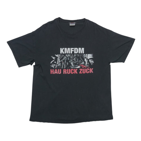 2006 KMFDM Hau Ruck Zuck USSA Tour Shirt Front