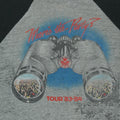 1983 Eddie Money Where's The Party Raglan Shirt Detail 3