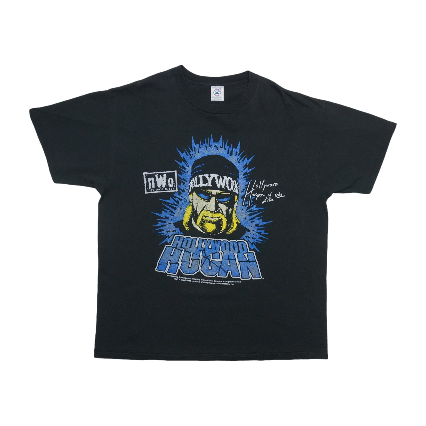 1998 Hollywood Hogan nWo Wrestling Shirt Front