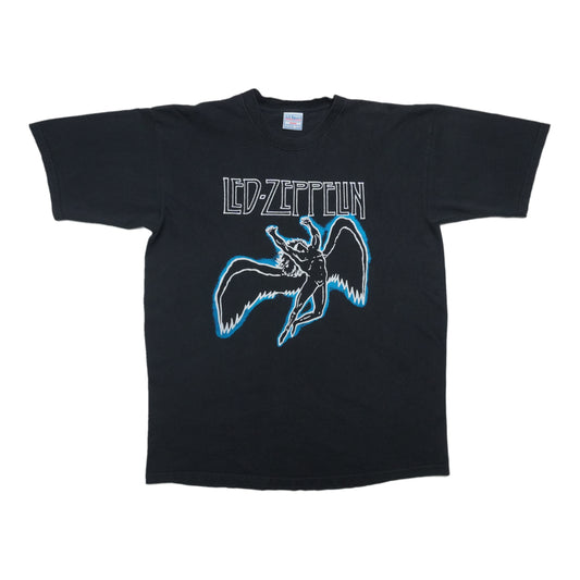 1990s Led Zeppelin Icarus Swan Song Shirt Front