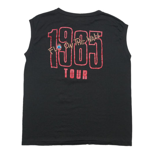 1985 AC/DC Fly On The Wall Sleeveless Tour Shirt Back