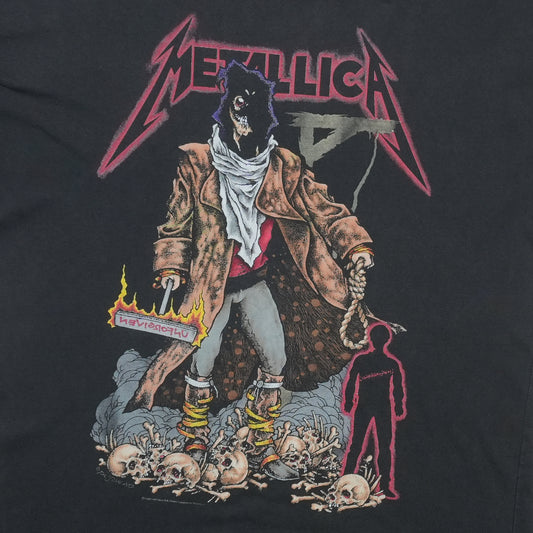 1992 Metallica Unforgiven Shirt Front Detail 1