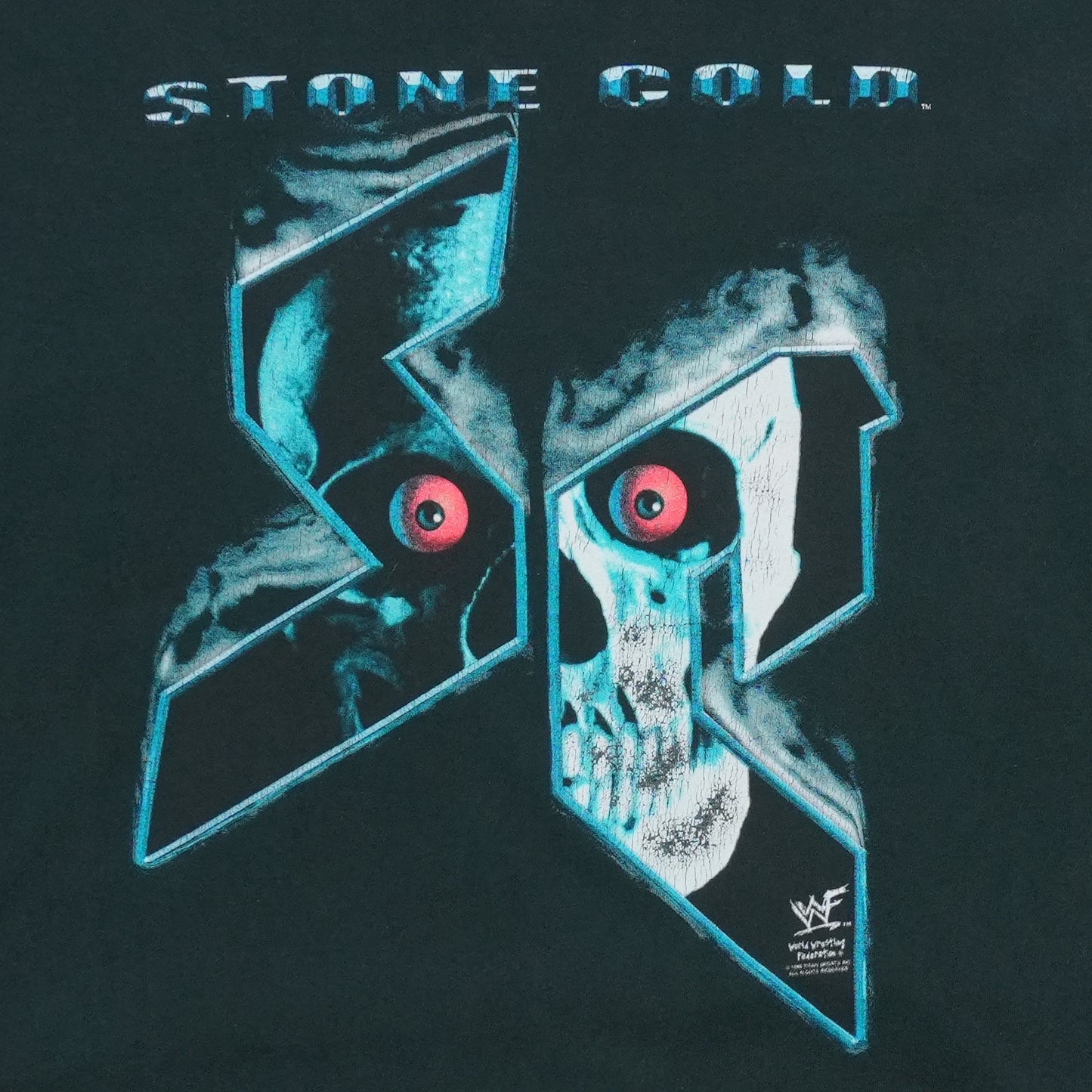 1990s Stone Cold Steve Austin Terminator Long Sleeve Shirt Front Graphic