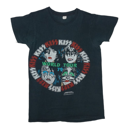 1979 KISS Dynasty World Tour Shirt Front