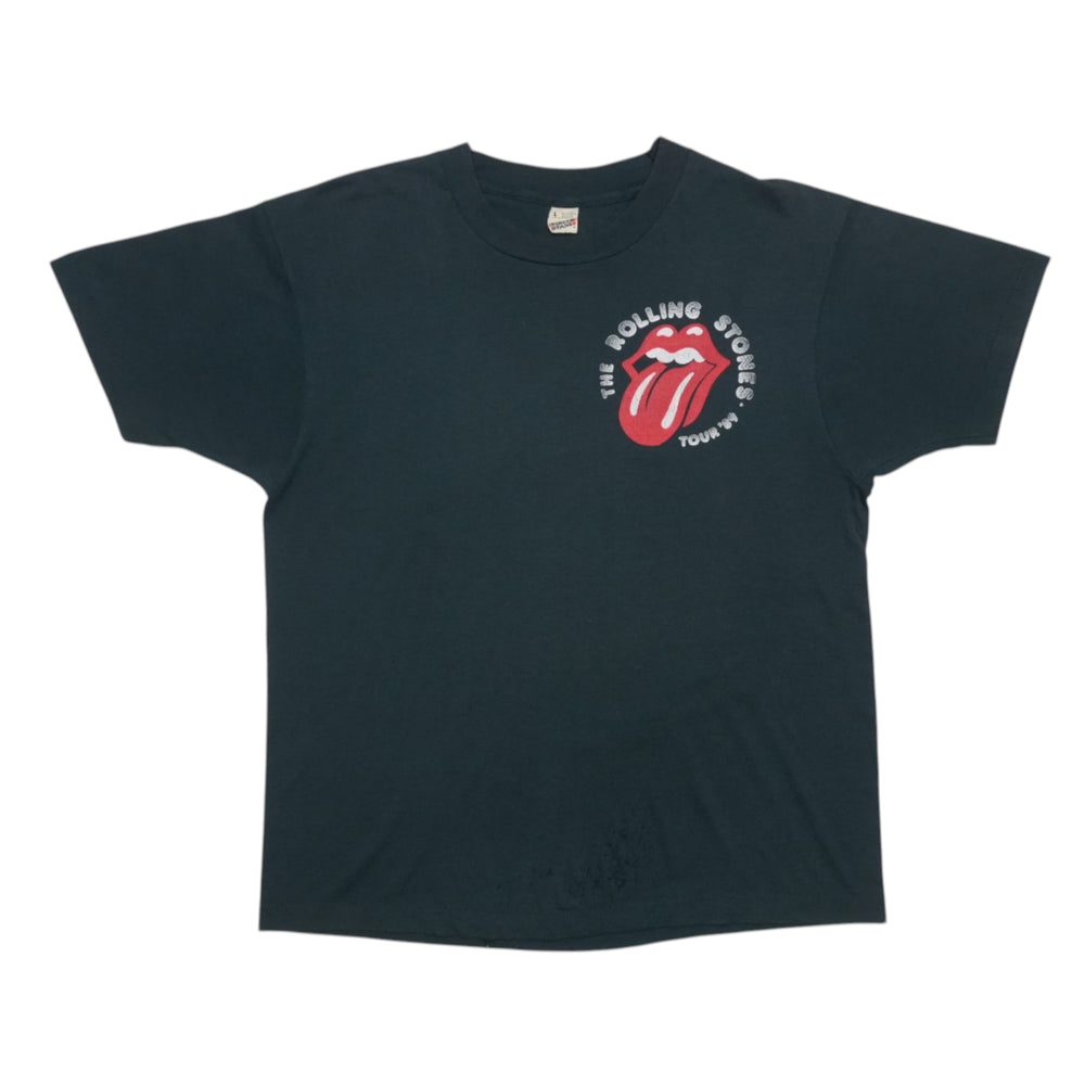 1989 Rolling Stones Steel Wheels Tour Shirt Front