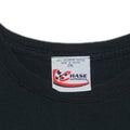 1990s Dale Earnhardt Winston Cup Champions Wear Black And Silver Shirt Tag