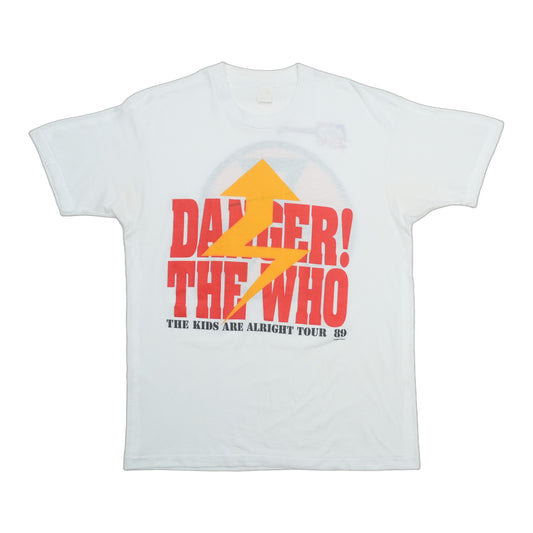 1989 The Who The Kids Are Alright Tour Shirt Front