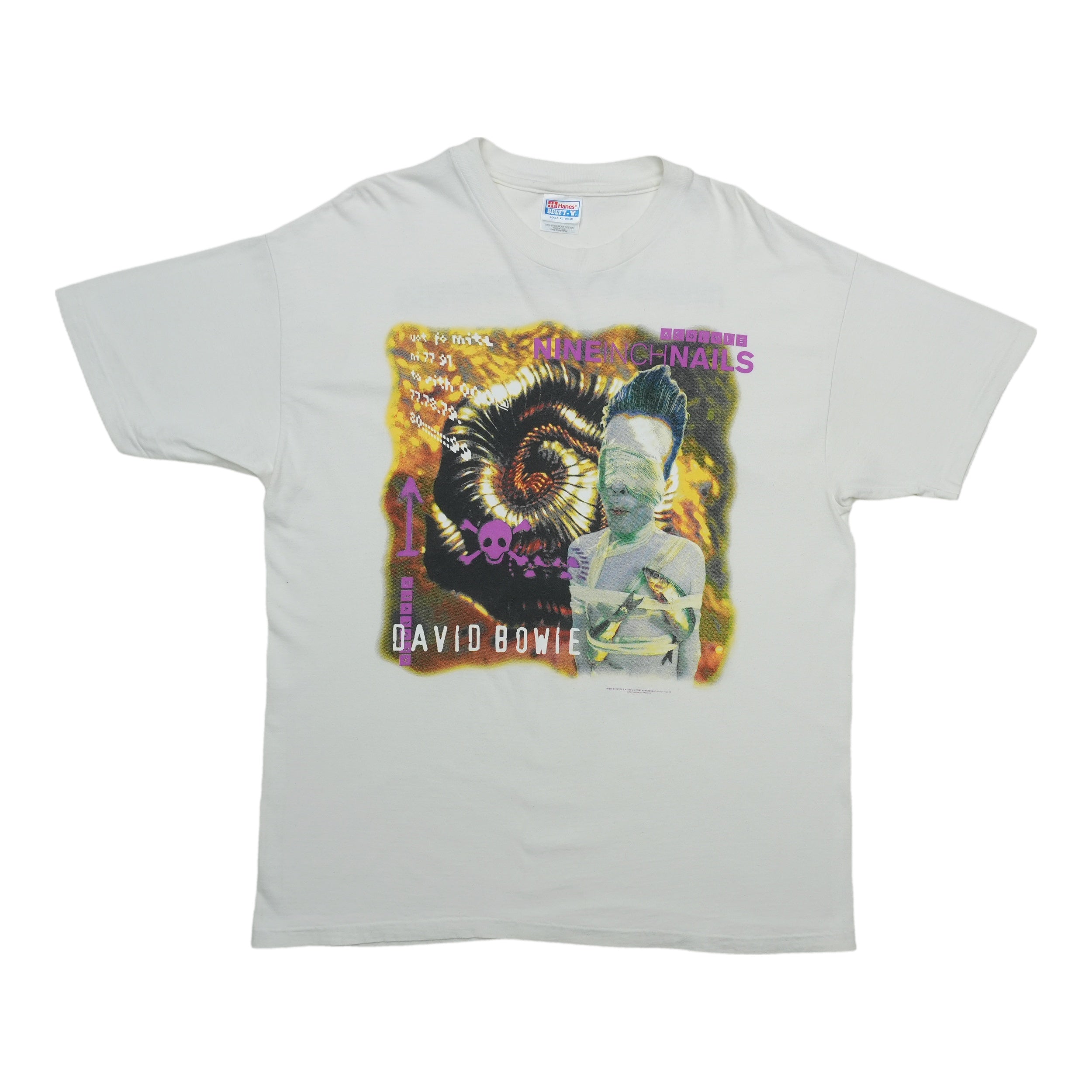 2005 Nine Inch Nails With Teeth Tour Shirt | Authentic Vintage Tee
