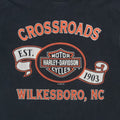 1997 Harley Davidson Wilkesborol ShirtBack Graphic