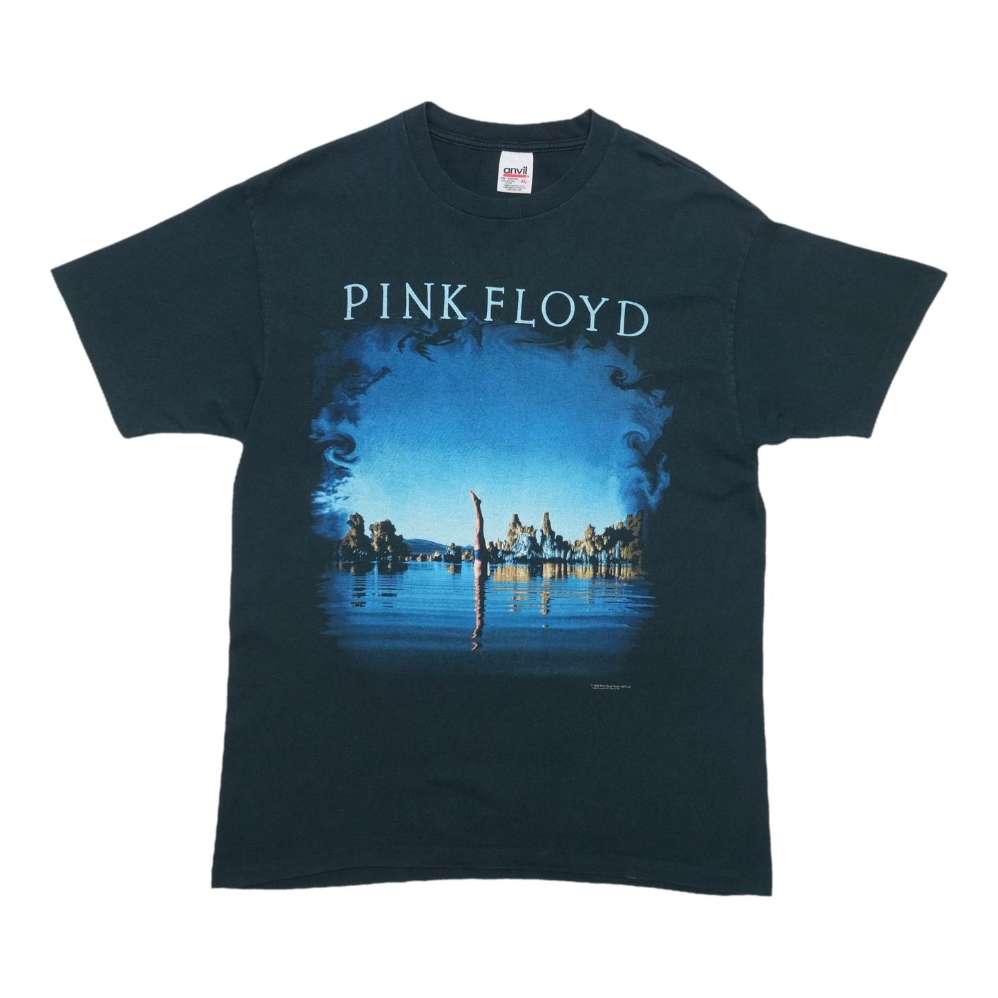 1996 Pink Floyd Wish You Were Here Shirt Front