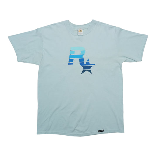 2000s Rockstar Games R Star Logo Shirt Front