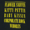 2000s Nirvana Smiley Corporate Rock Whores Shirt Detail 3