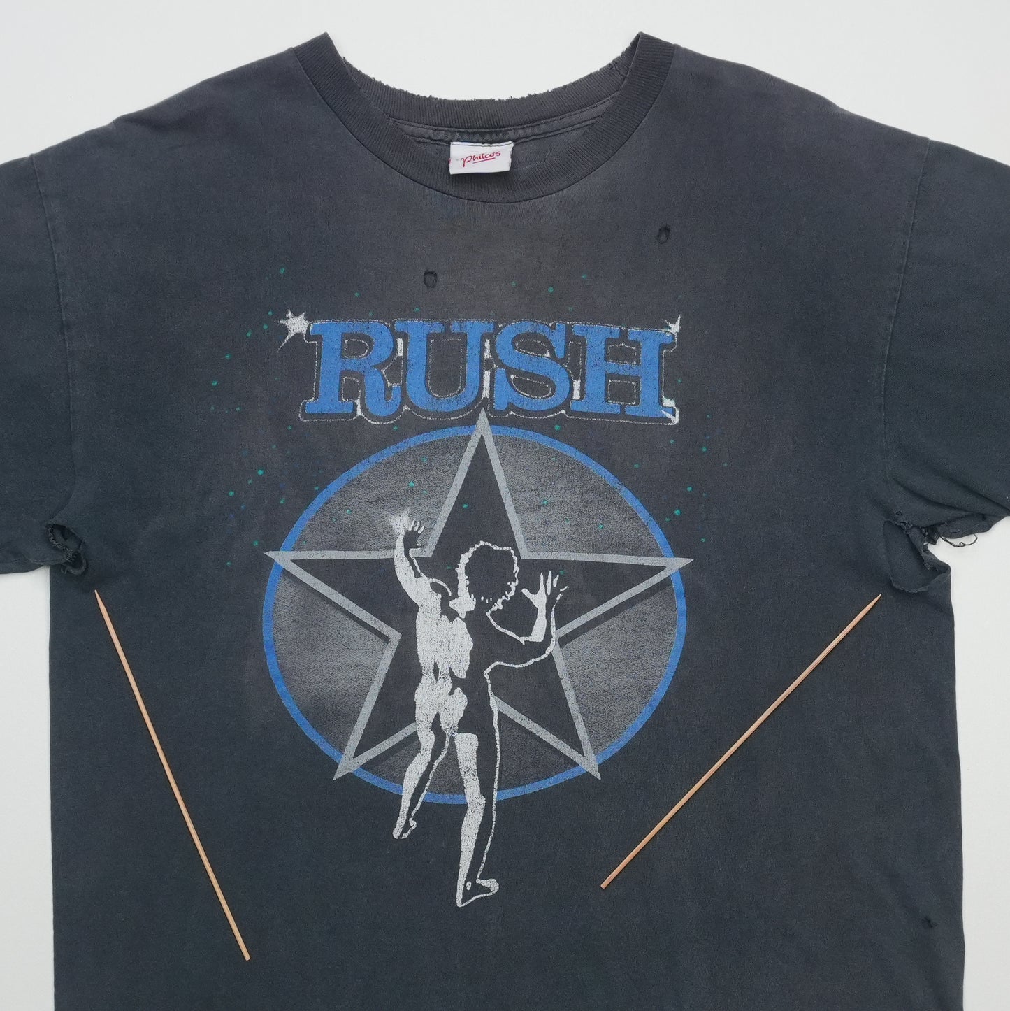 2000s Rush Starman Shirt Back Detail 1