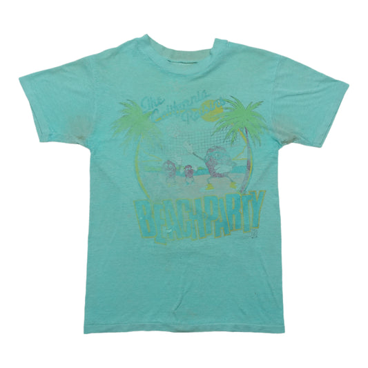 1980s California Raisins Beach Party Shirt Front