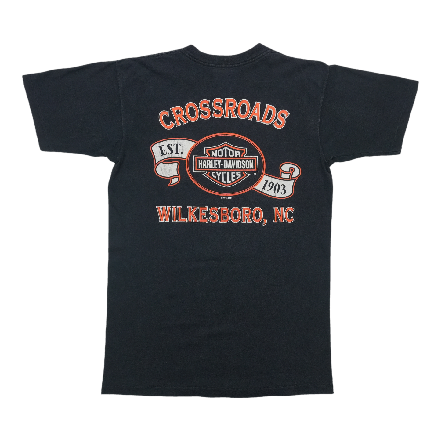 1997 Harley Davidson Wilkesborol ShirtBack