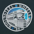 1989 Rolling Stones Steel Wheels Tour Shirt Front Detail 2