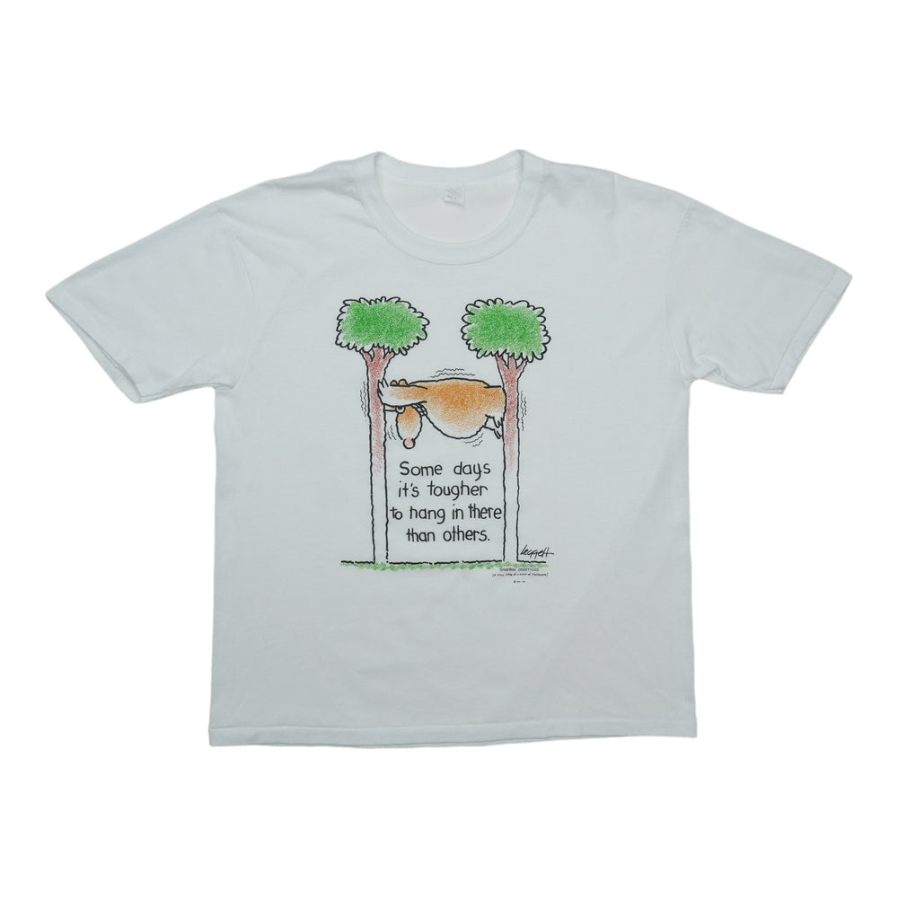 1990s Hang In There Horse Cartoon Shirt Front