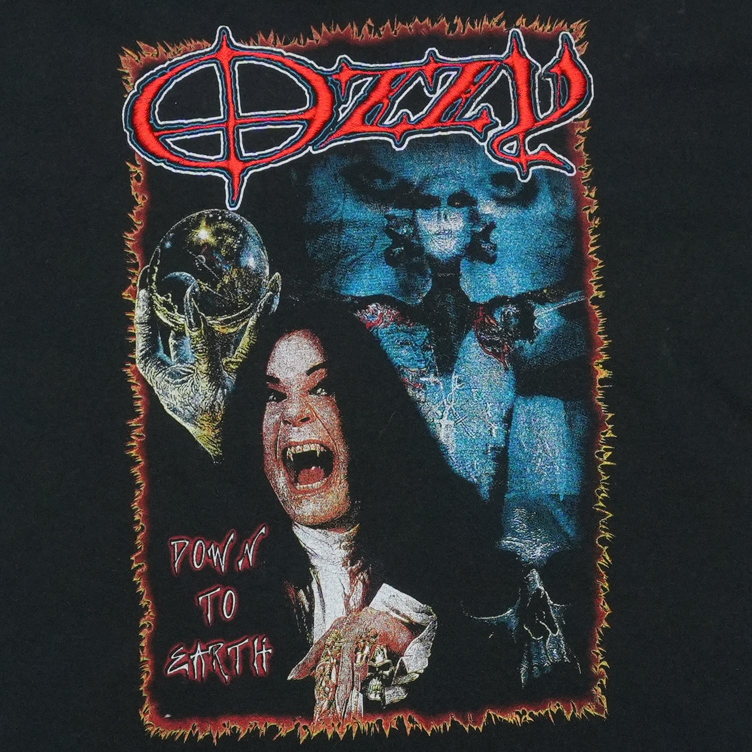 2001 Ozzy Osbourne Down to Earth Tour Shirt | WyCo Vintage
