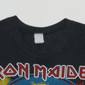 1982 Iron Maiden Killers World Tour Shirt Front Detail 2