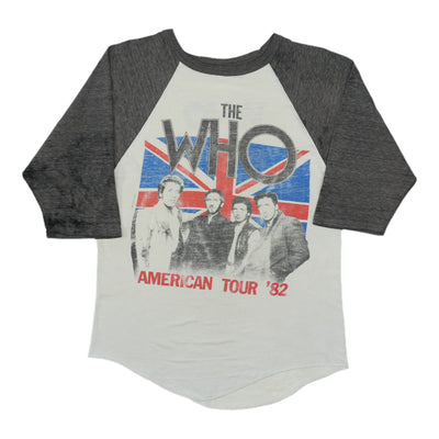1982 The Who American Tour Raglan Shirt