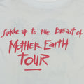 1990 Red Hot Chili Peppers Mother Earth Tour Shirt Back Detail 1