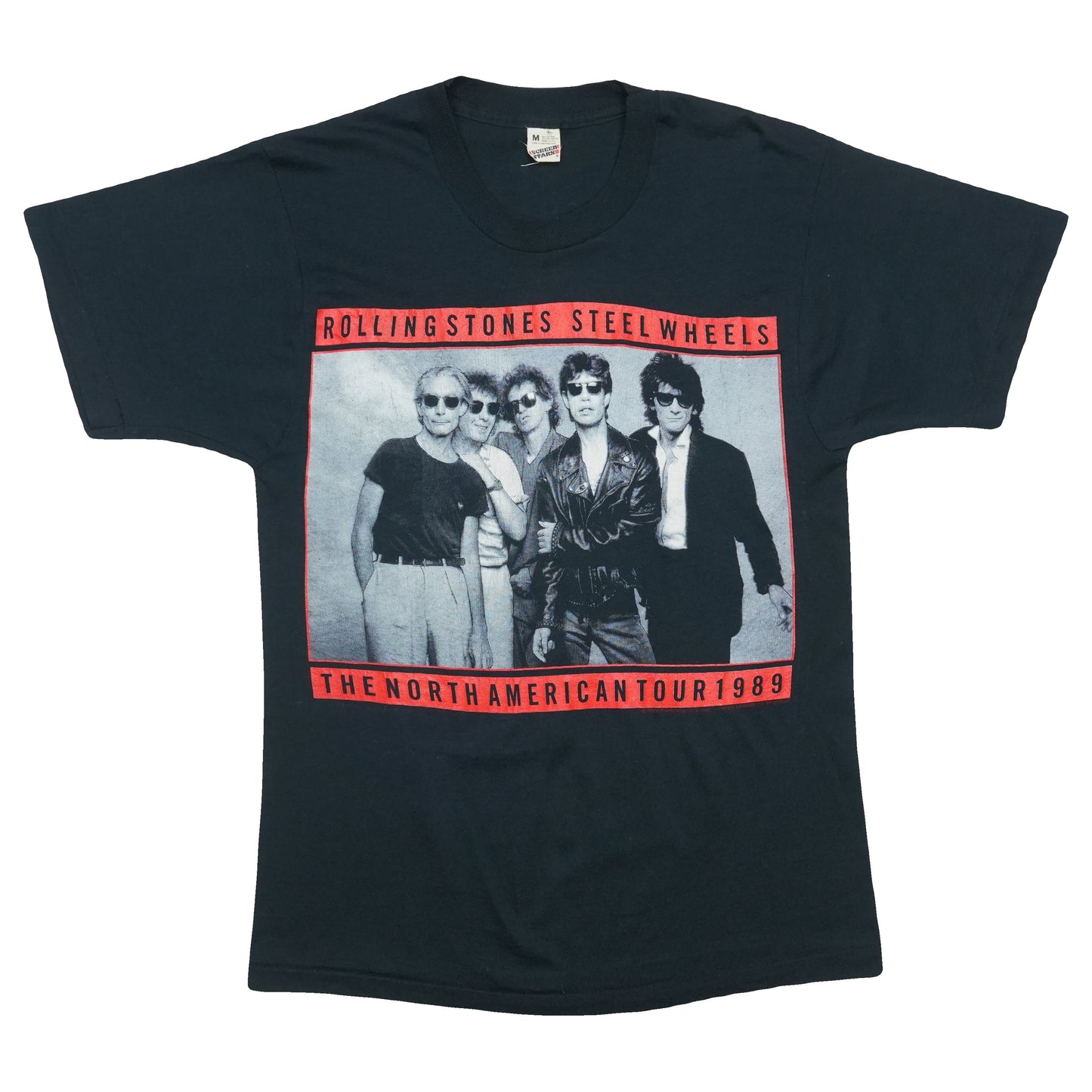 1989 Rolling Stones Steel Wheels Tour Shirt