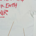 1990 Red Hot Chili Peppers Mother Earth Tour Shirt Back Detail 3