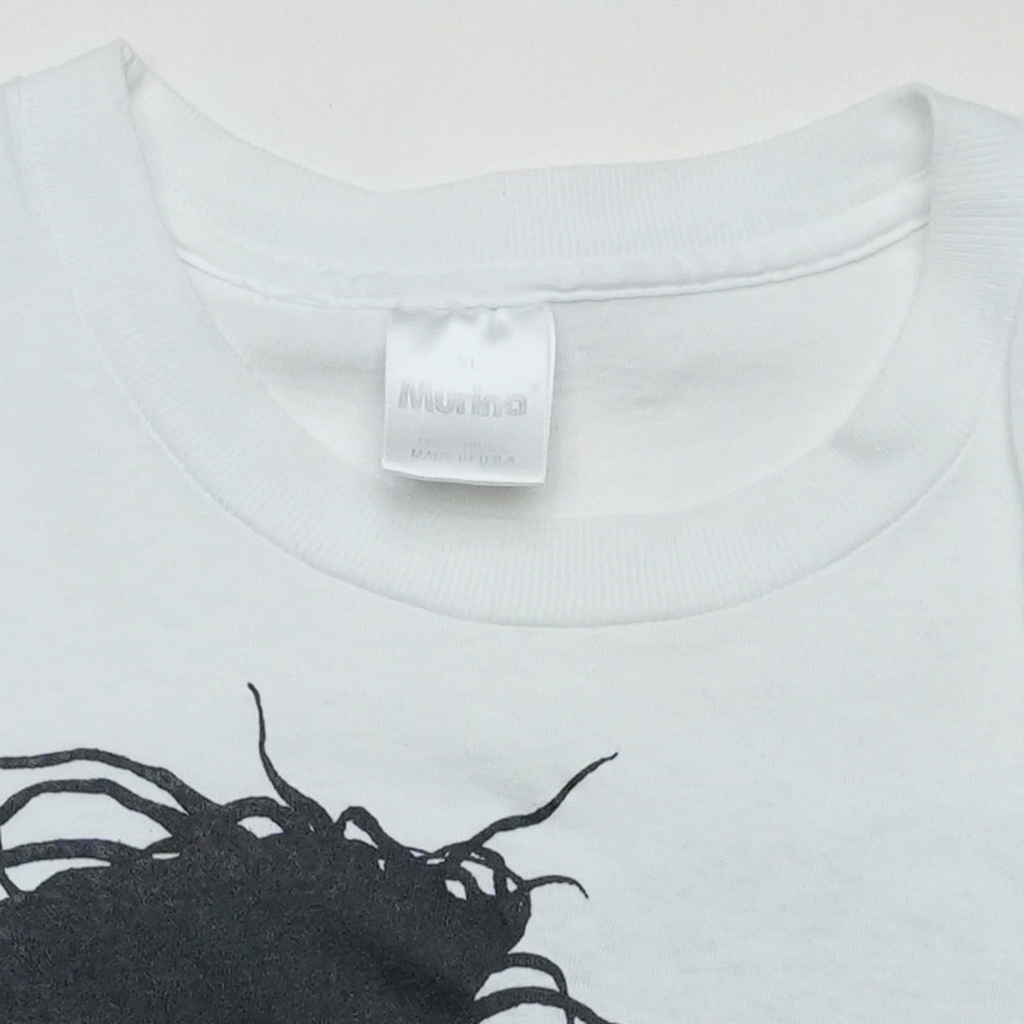 1989 Alice Cooper Half Face Skull Shirt Tag