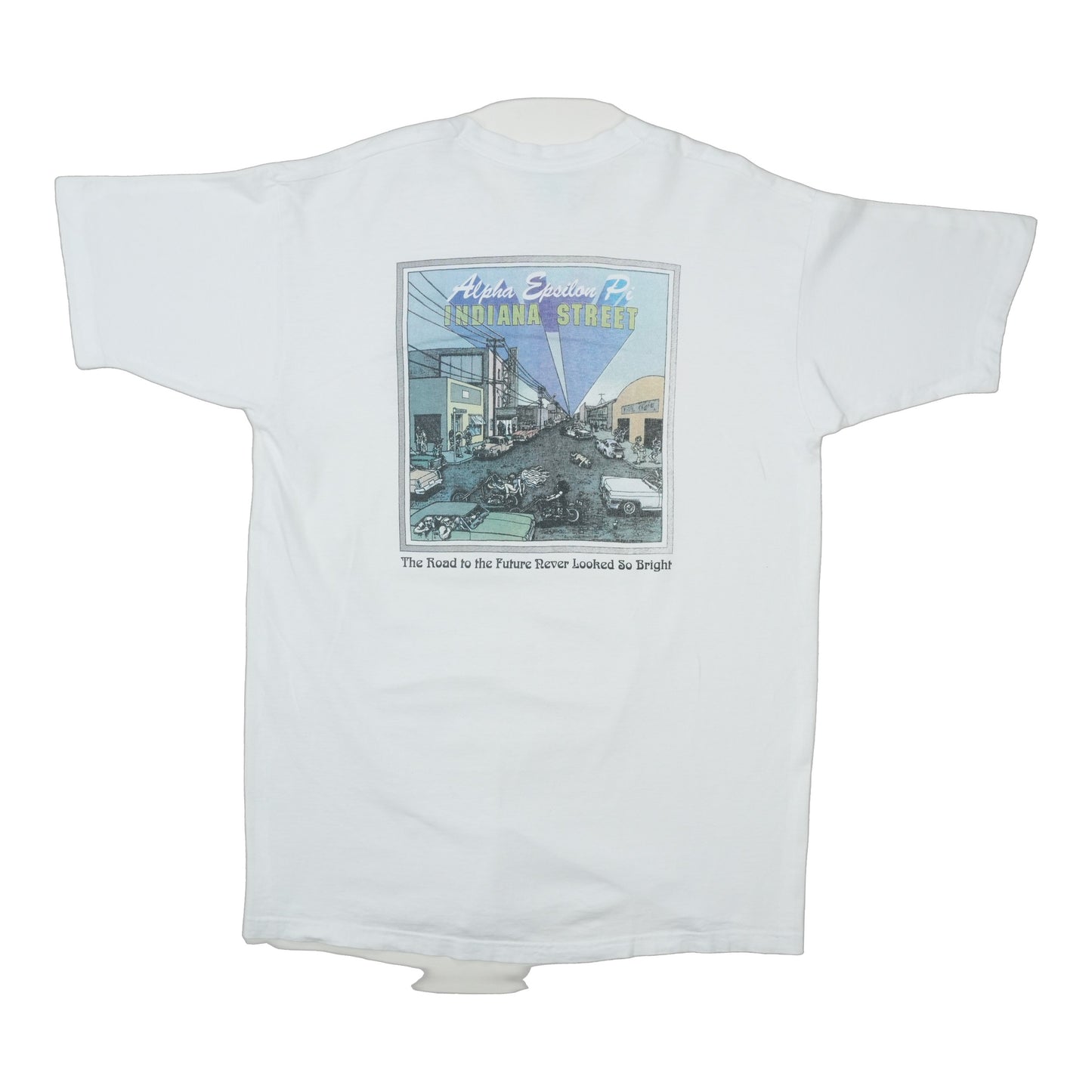 1997 Alpha Epsilon Pi University Of Kansas Grateful Dead Rush Shirt Back