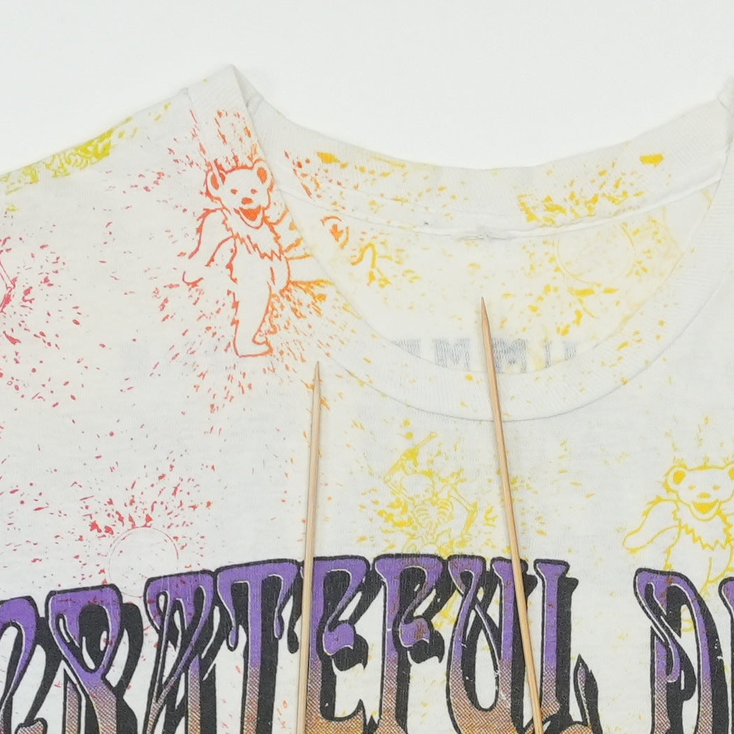 1992 Grateful Dead Summer Tour Shirt Tag
