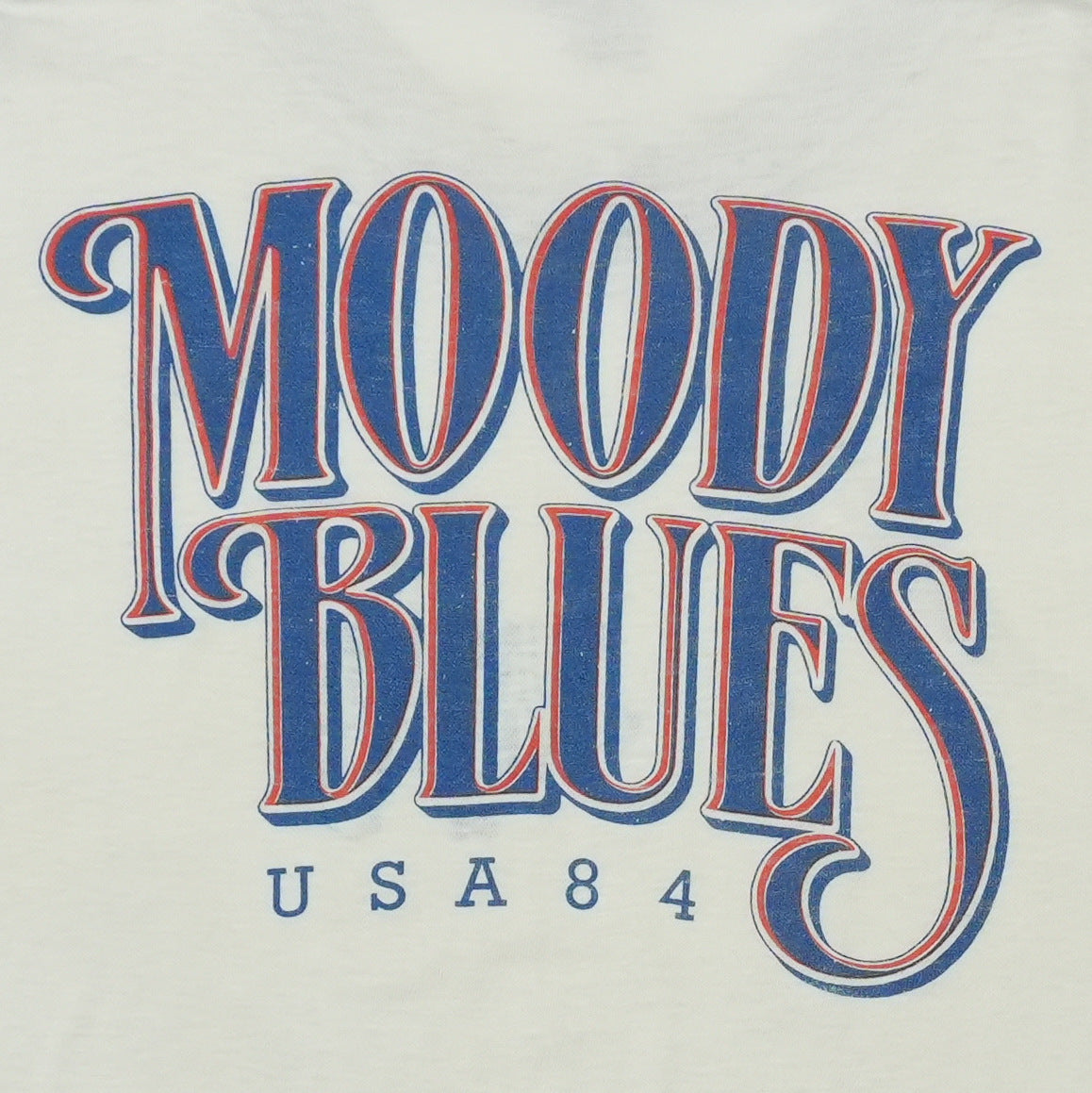 1984 Moody Blues Summer Nights Tank Top Detail 3