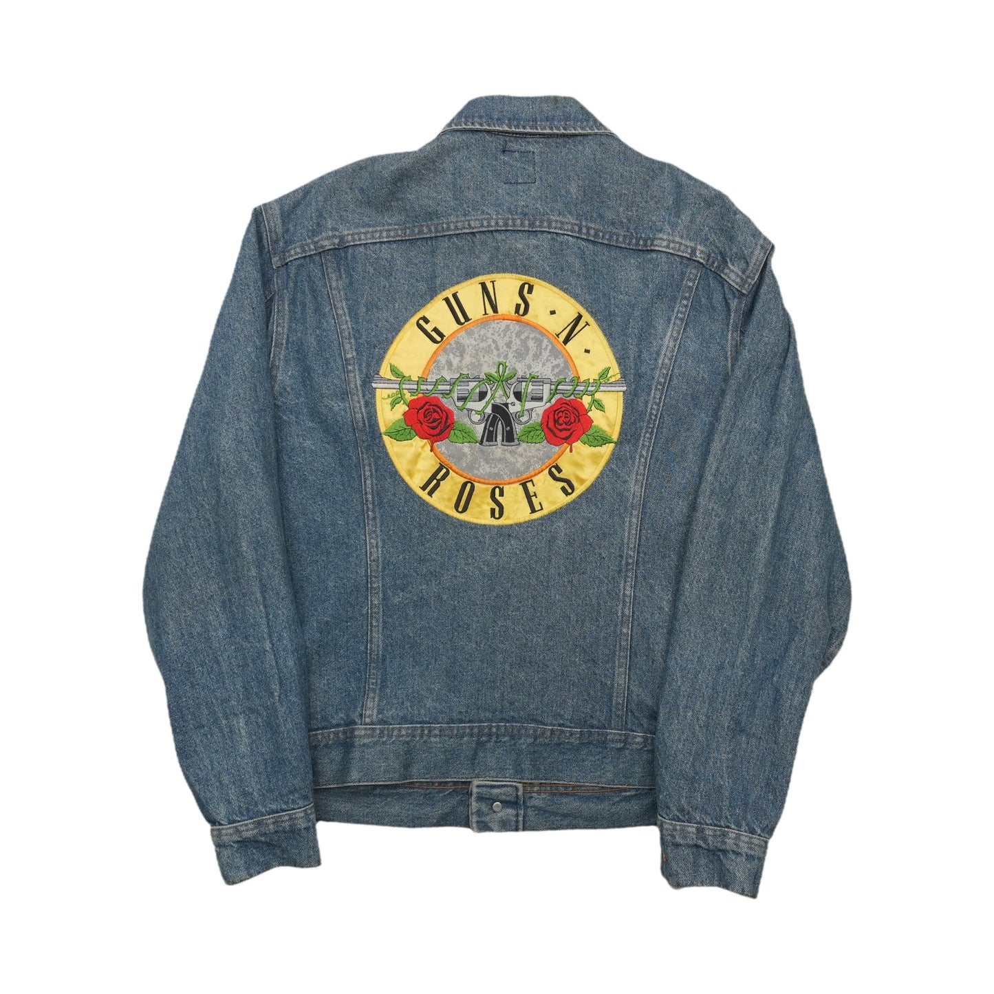 1990s Guns N' Roses Lee Denim Jacket Back