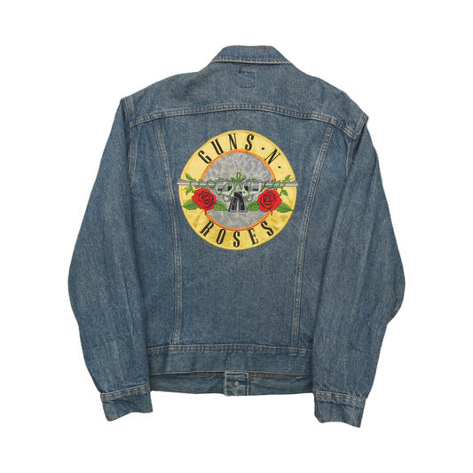 1990s Guns N' Roses Lee Denim Jacket Back
