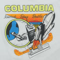 1980s Columbia America's Space Shuttle Shirt Detail