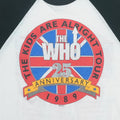 1989 The Who The Kids Are Alright Tour Raglan Shirt Detail 2